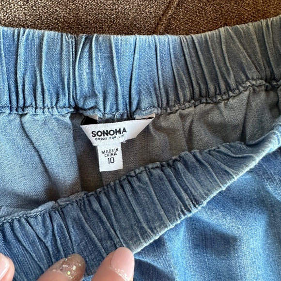 Denim Mini Skirt Size 10 - Picture 4 of 10